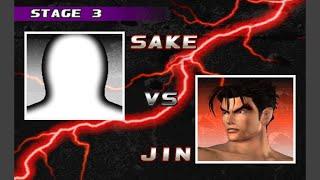 Tekken 3 [Arcade] - play as Sake (unused character)