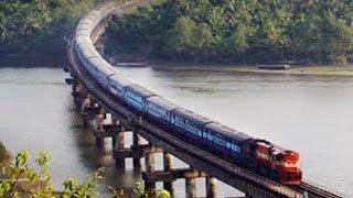 Beautiful Konkan Railways in Monsoon. सुंदर कोकण रेल्वे