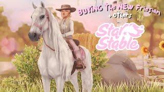 BUYING the NEW Frieisan + MORE! | Star Stable Online