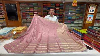 Chickpet Wholesale Just Arrived Beautiful Sarees frm Gifting to Bridal Range.Single saree courier av