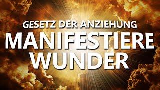 Manifestiere Wunder mit dem Gesetz der Anziehung | Meditation zum Einschlafen | Affirmationen