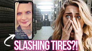 The TRUTH About Helene Truck Tires SLASHED Carrying Supplies & the Sabotage of NC Rescue Efforts