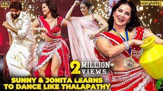 Sunny Leone & Jonita Gandhi dance together! LIVE Choreography on Stage by Jani Master