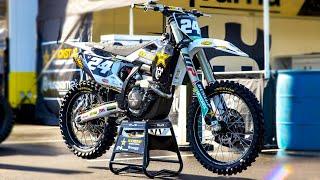 Inside RJ Hampshire's Rockstar Husqvarna FC250 - Motocross Action Magazine