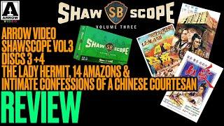 Arrow Video Shawscope Volume 3 - Discs 3 & 4 REVIEW - Lady Hermit/14 Amazons/Intimate Confessions