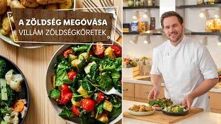 Zöldségek megóvása 2  Villámgyors zöldségköretek  - Lidl Főzőiskola Széll Tamással