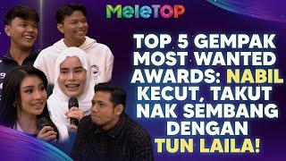 NABIL TAKUT!! Peguam Tun Laila buat Nabil serba salah nak buat lawak? | MeleTOP | Nabil & Hawa