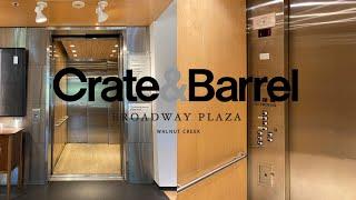 Crappy Schindler MT Hydraulic Elevator - Crate & Barrel, Broadway Plaza - Walnut Creek, CA