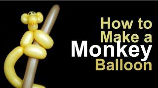 How to Make a Monkey Balloon Animal