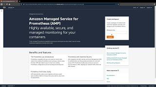 Demo Video - Amazon Managed Service for Prometheus (AMP) & Amazon Managed Service for Grafana (AMG)