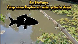 Angelrute selber bauen - Die Challenge: Fange einen Karpfen mit einer selber gebauten Rute