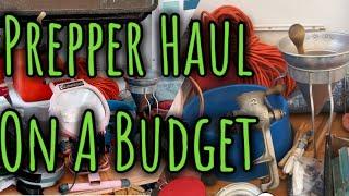 Prepper Haul On A Budget/non food prepping items/prepping for survival