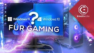 WAS ist BESSER für GAMING? Windows 10 VS Windows 11! Der ULTIMATIVE VERGLEICH (AMD und Intel) #WBE