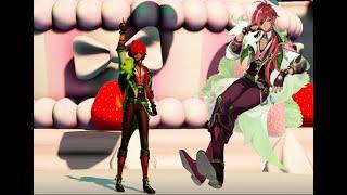 [MMD x Genshin Impact] Dance! - Strawberry Theme! Kaeya