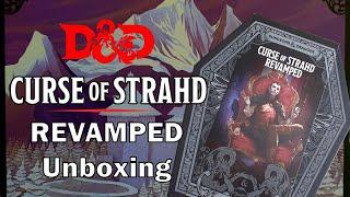 Curse of Strahd Revamped Unboxing & Review - Halloween D&D