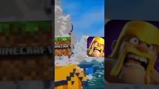 Minecraft vs Clash of Clans  #shorts #minecraft #edit #clashofclans #alibi #battle