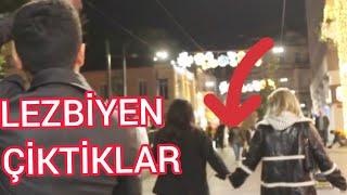 KİZLAR LEZBİYEN ÇİKTİ  ( ŞOK OLDUM KONUŞMALARİNDAN