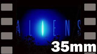 35mm film ALIENS (1986) Grindhouse Main Titles and Intro #35mmAlien