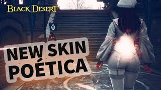 NEW SKIN POETICA SCHOLAR BLACK DESERT #blackdesert #bdo