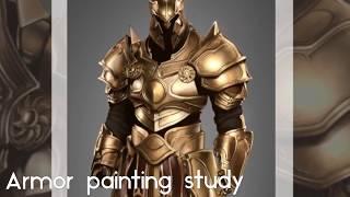 Armor painting study