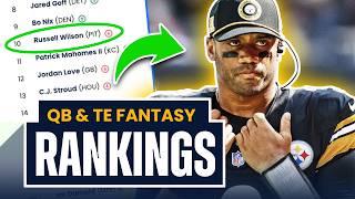 Week 11 Fantasy Football Rankings & Tiers | Quarterbacks & Tight Ends Start/Sit Lineup Advice (2024)