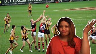 American Girl Reacts to What Is AFL? AUSSIE RULES | WHY IS THIS NOT POPULAR IN THE U.S?