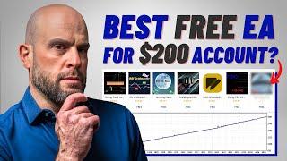 Best FREE EA for $200 Account? // Dark Moon MT5 Review