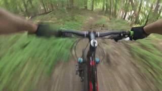 MTB trails in Mt Royal, Montreal