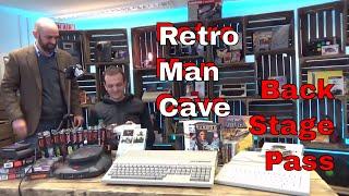 DuB-EnG: RetroManCave Behind the scenes filming with BackOfficeShow and Gary's Atari Jaguar & Amiten