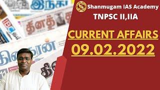 Today Current Affairs | Tamil I tnpsc I Shanmugam ias academy