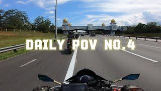 Going Home From Bidor Ride | Pure Sound | POV | Cruising | Kawasaki Z250 | SeaPro Muffler