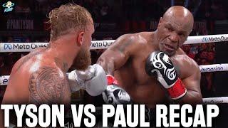 Mike Tyson FIGHTS Jake Paul! Only Netflix Gets KNOCKED OUT! Fight Highlights