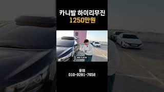 카니발 하이리무진 1250만원