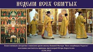 НЕДЕЛЯ ВСЕХ СВЯТЫХ.15.06.25