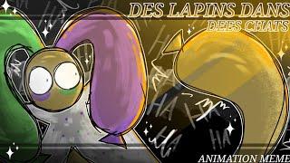 • DES LAPINS DANS DES CHATS • Animation Meme (Dandy's world) Ft. Looey