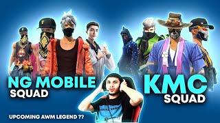 NG ESPORTS VS KMC  || 4 vs 4 Friendly Match  - Garena Free Fire