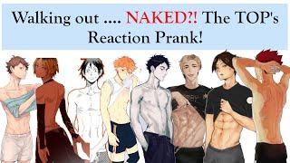 Haikyuu| Walking out naked in front of your boyfriend prank!