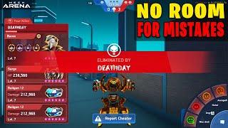 ONE LITTLE MISTAKE CAN COST YOU A MATCH!! | Mech Arena | 2v2 Customs