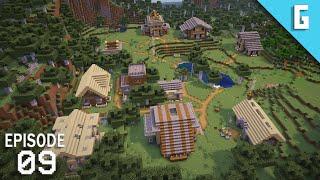 A Custom Minecraft Village