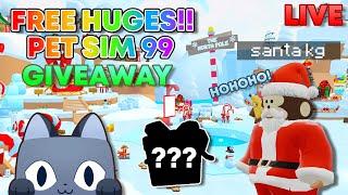 Free Huges! PS99 Christmas Giveaway Stream!