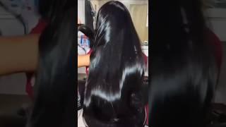 How to get silky smooth hair at home #shorts #silkyhair #smoothhairs #youtubeshorts #shorts #diy