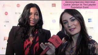 Cookie Johnson Interview With Alexisjoyvipaccess At The Ladylike Foundation Event