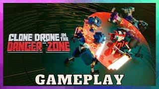 Clone Drone in the Danger Zone Demo Gameplay Walkthrough / [No Commentary]