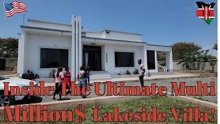 INSIDE The Most Beautiful Kenyan-American Multi Million$ Villa By the Lake In Migori: Home Tour!