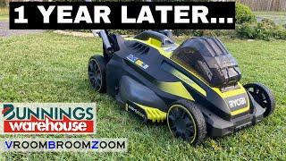 LONG TERM REVIEW: Ryobi 36V electric Mower from Bunnings