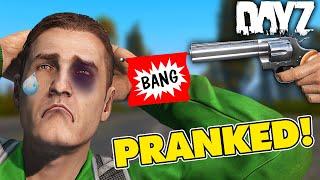 PRANKING GEARED PLAYERS in a MILITARY BASE! (DayZ)