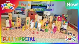 Numberblocks and Colorblocks in Real Life - The Numberblocks v Colorblocks Games! (2024)