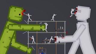 Giant Humans Vs People In People Playground
