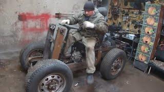 Пробуем как рулит.Самодельный ПОМОГАТОР из чермета.