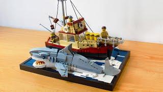 Lego JAWS diorama - It's on LEGO Ideas, it may become a real set!